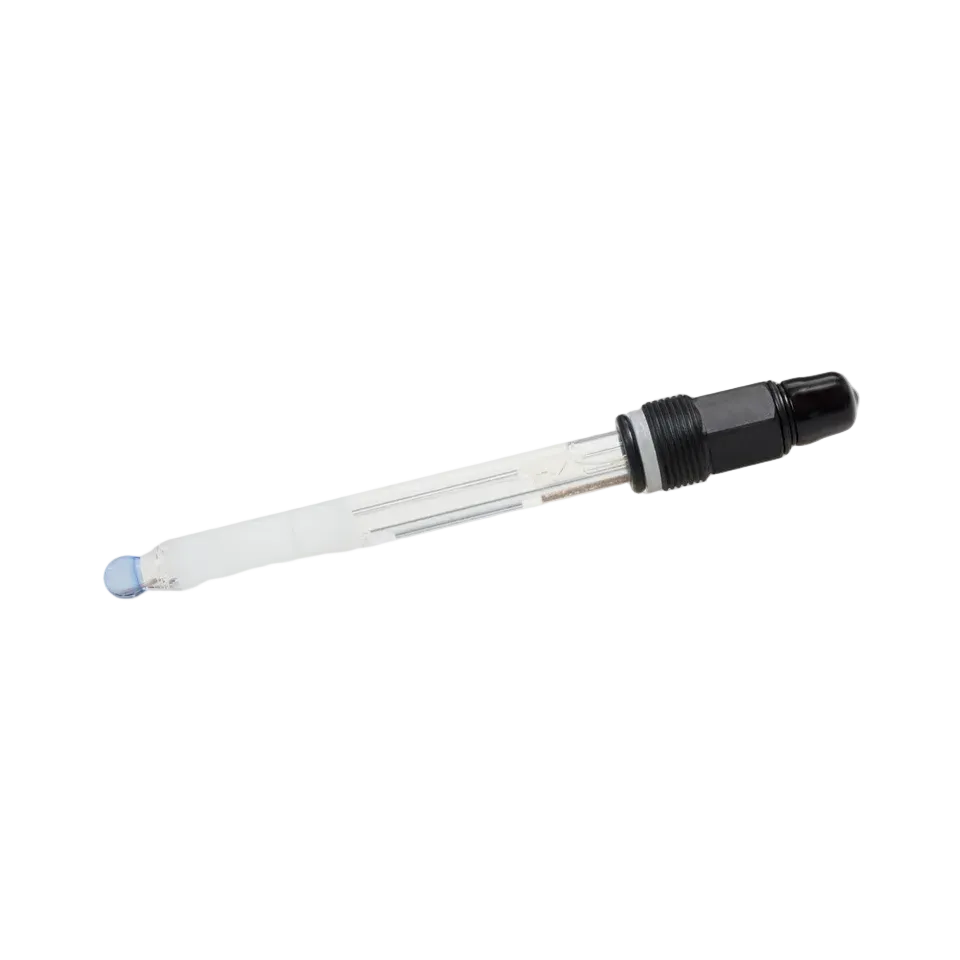 Long Life pH-Elektrode aus Glas mit schwarzem Kabelanschluss Long Life pH-Elektrode aus Glas mit schwarzem Kabelanschluss