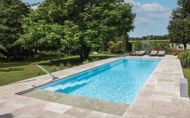 Leisurepools Definitive High Waterline 4×9-12m, 1,2-1,9m tief