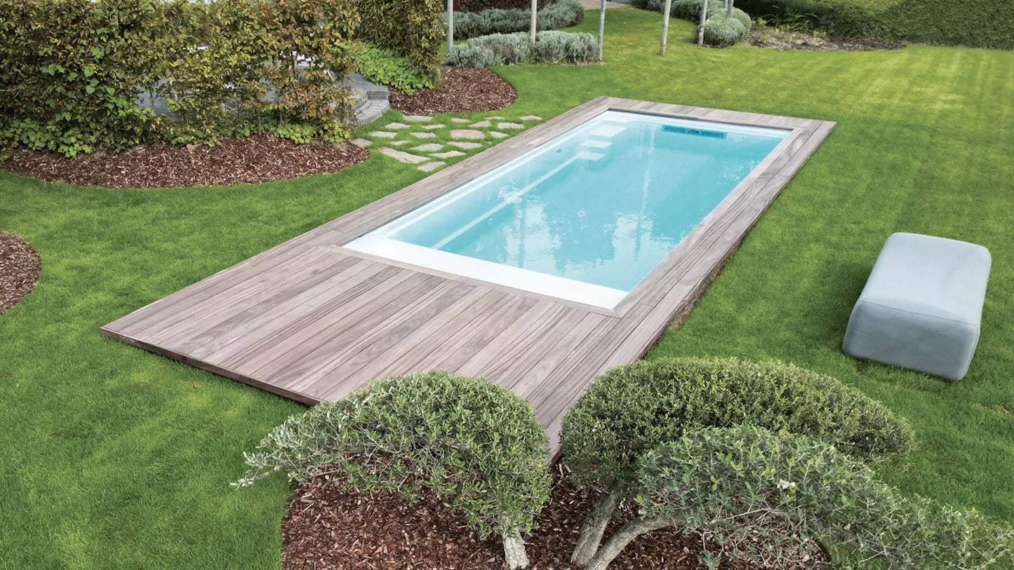 Leisurepools Encore High Waterline 3×5-7m, 1,45m tief