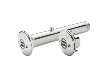 Pahlen Inloppsmunstycke Classic i rostfritt stål med kromfinish och USB-laddning