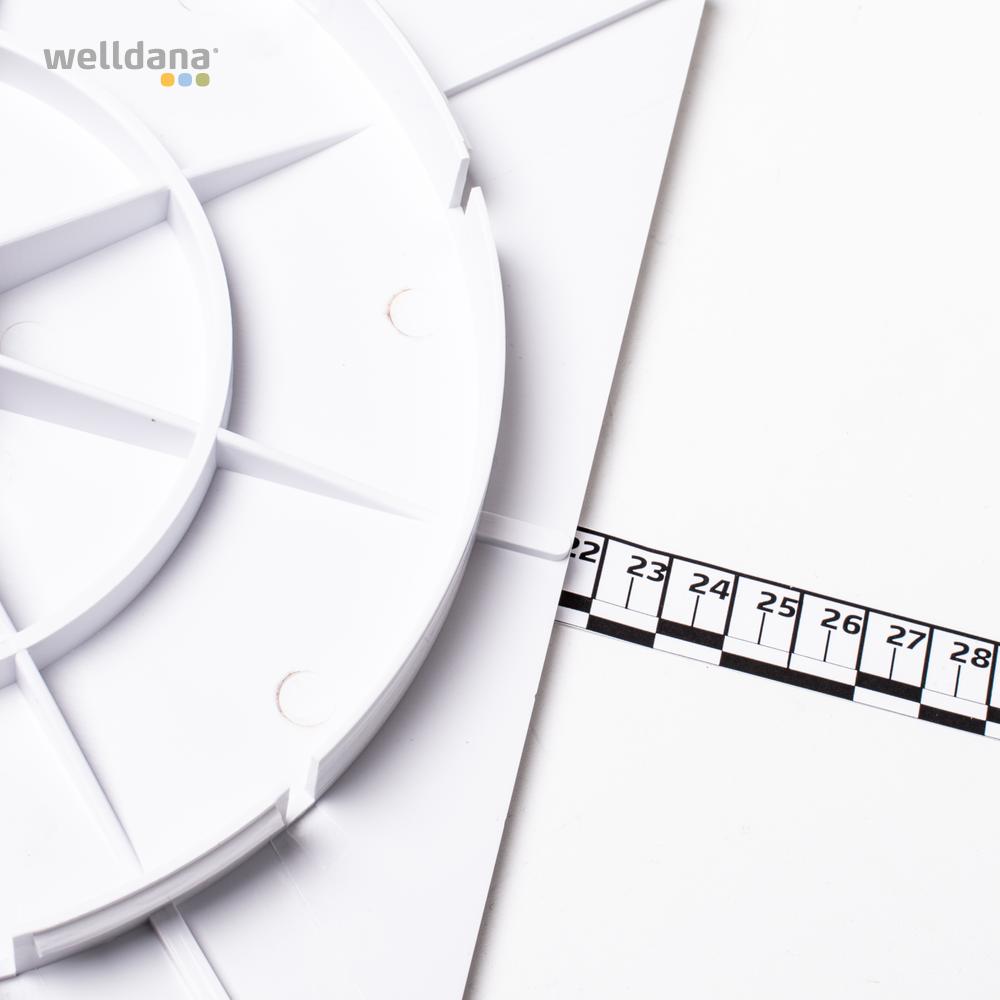 Skimmerlock till Welldana – 215 × 215 mm