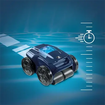 Zodiac Alpha Pool Robot R6500 iQ med konstant cyklonal aspiration och anpassad rengöring