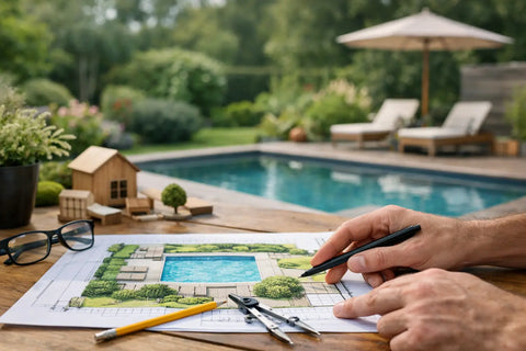 Poolplatzierung im Garten clever planen