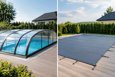 Poolüberdachung oder Sicherheitsabdeckung - was passt am besten?
