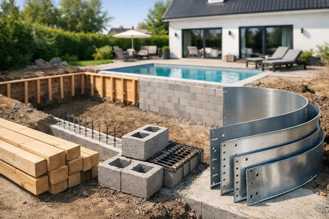 Ratgeber zu Materialien für Poolkonstruktionen in schwedischen Gärten