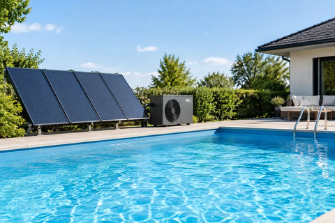 Poolheizung mit Solarenergie für längere Badesaison