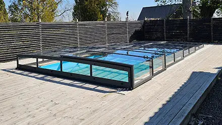 Poolüberdachung niedrig - Icon KIT