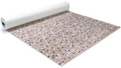 Poolfolie – Rolle mit beige-braunem Mosaikmuster