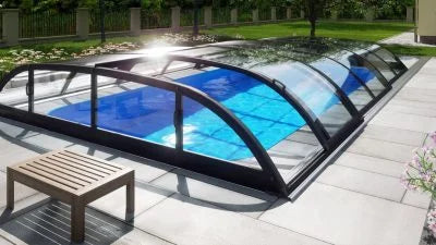 Poolüberdachung niedrig - Dallas