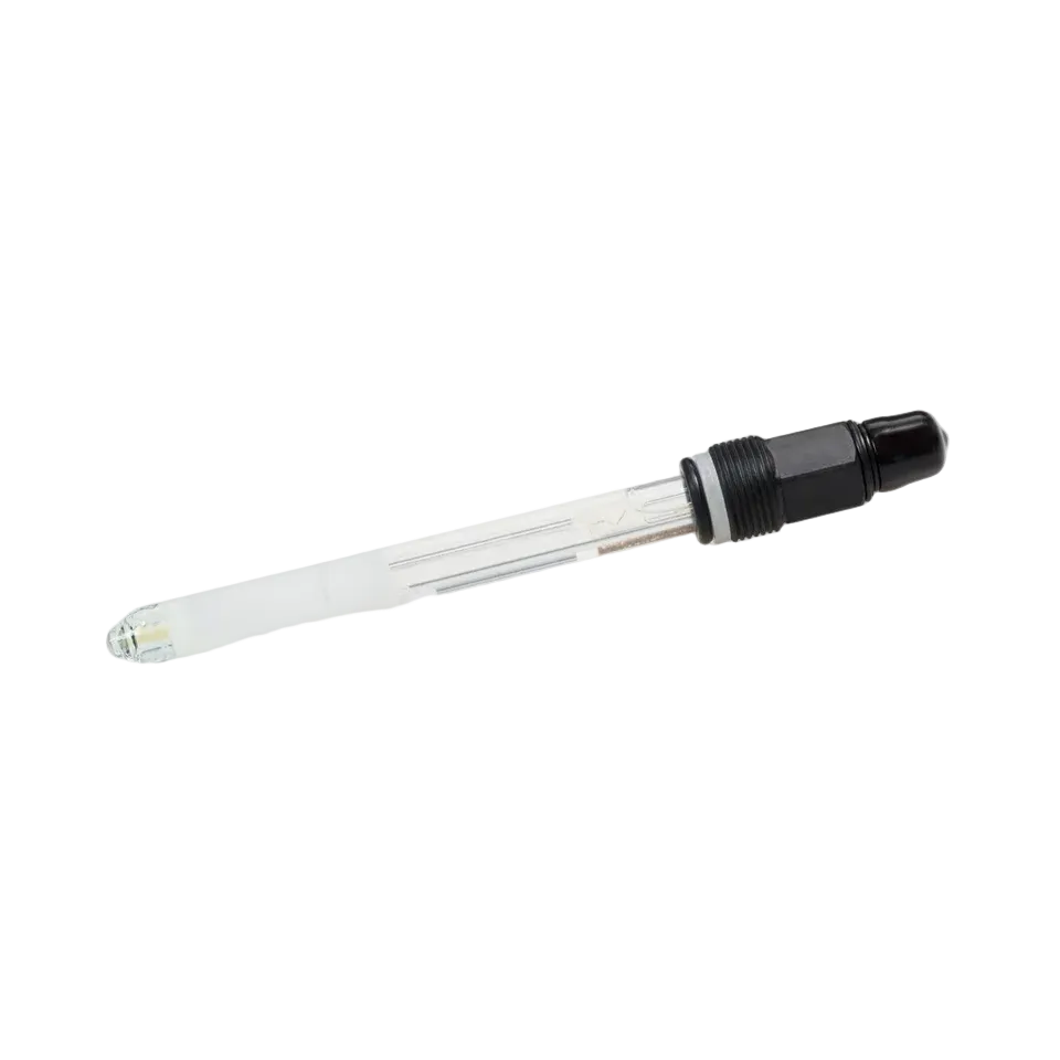 Long Life Redoxelektrode aus Glas mit schwarzem Kabelanschluss