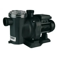 Astralpool Sena cirkulationspump i svart plast med transparent lock