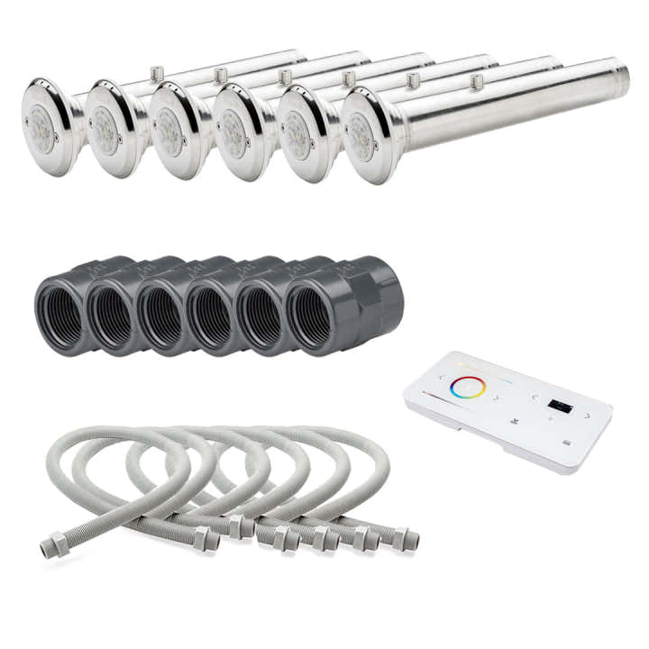 Strahler Premium+ Classic 6x DVA-RGBW