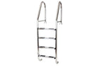 Pahlén klappbare Poolleiter, 4 Stufen, Bügel 510 mm