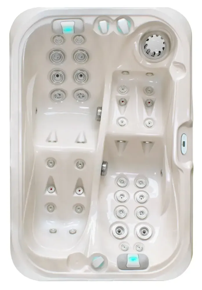 PassionSpa Indulgence Spabad i Signaturkollektion, beige med jetmunstycken