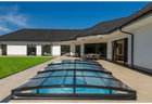 Poolüberdachung Albixon Casablanca 3×6 Klarplastik