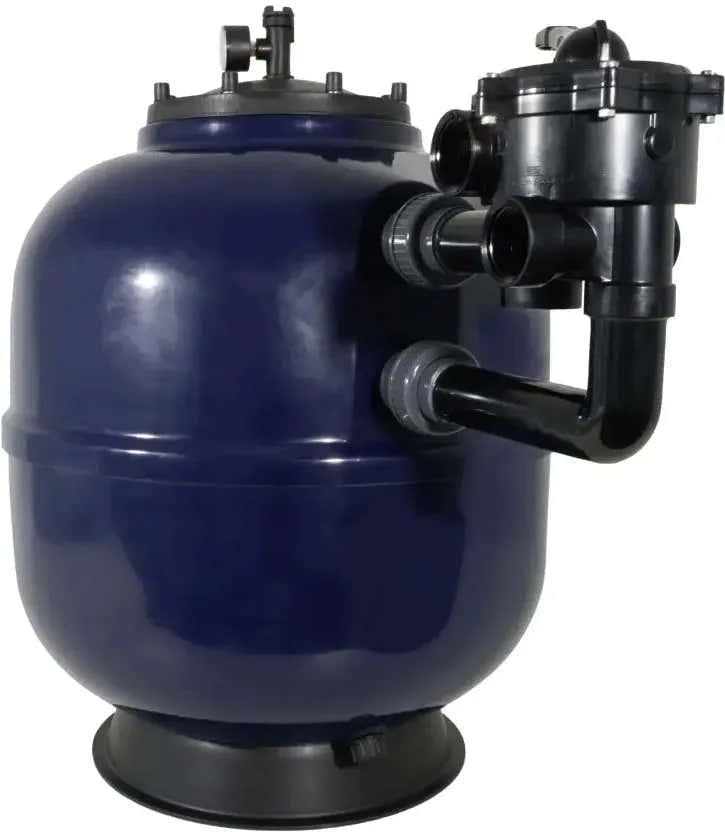 Tiefblauer Linz 610 Sandfilter für Privatpools, 13,7 m³/h, 175 kg