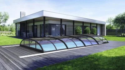 Poolüberdachung Smart