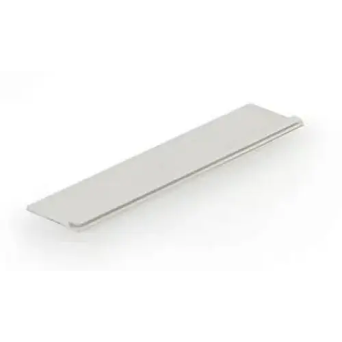 Silvrig metallisk stång för snap-in list vid bygga pool