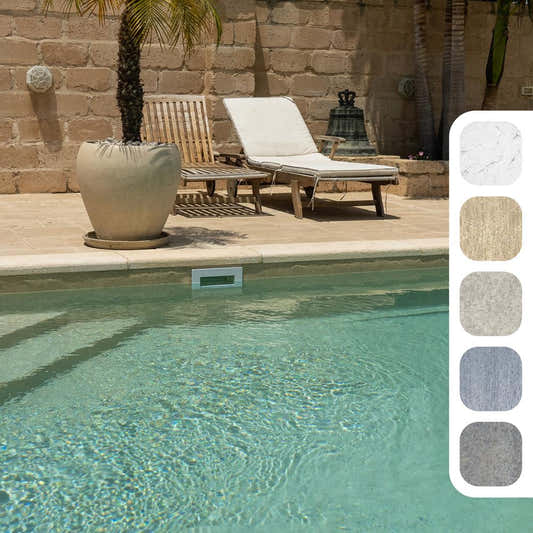 Haogenplast StoneFlex Poolfolie