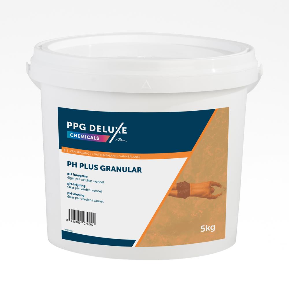 PPG Deluxe pH Plus granulat, 5 kg