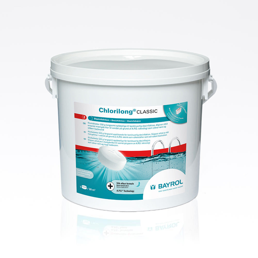 Bayrol Chlorilong Classic tabletter 250 g, 5 kg