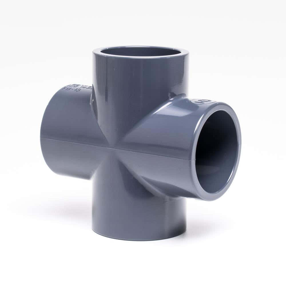 PVC-Kreuzkupplung 50 mm
