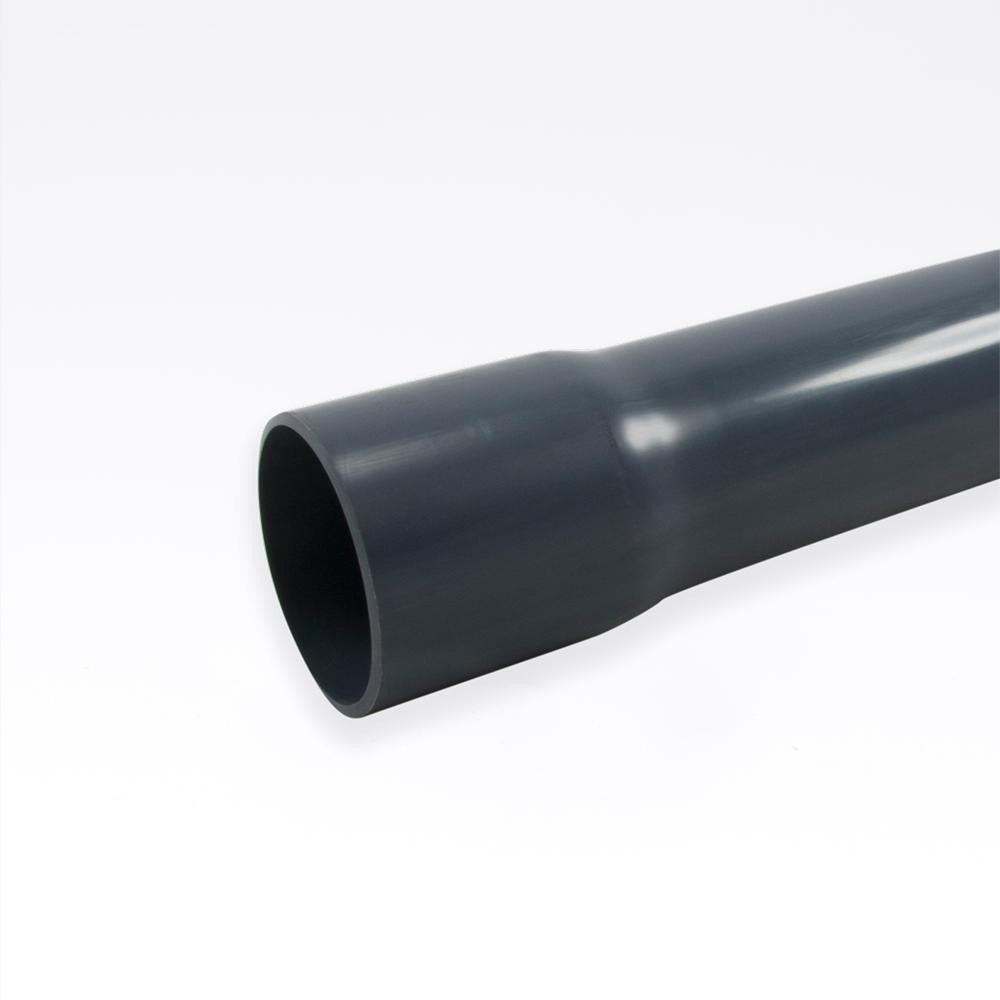 PVC-rör PN10 med muff – 5 meter