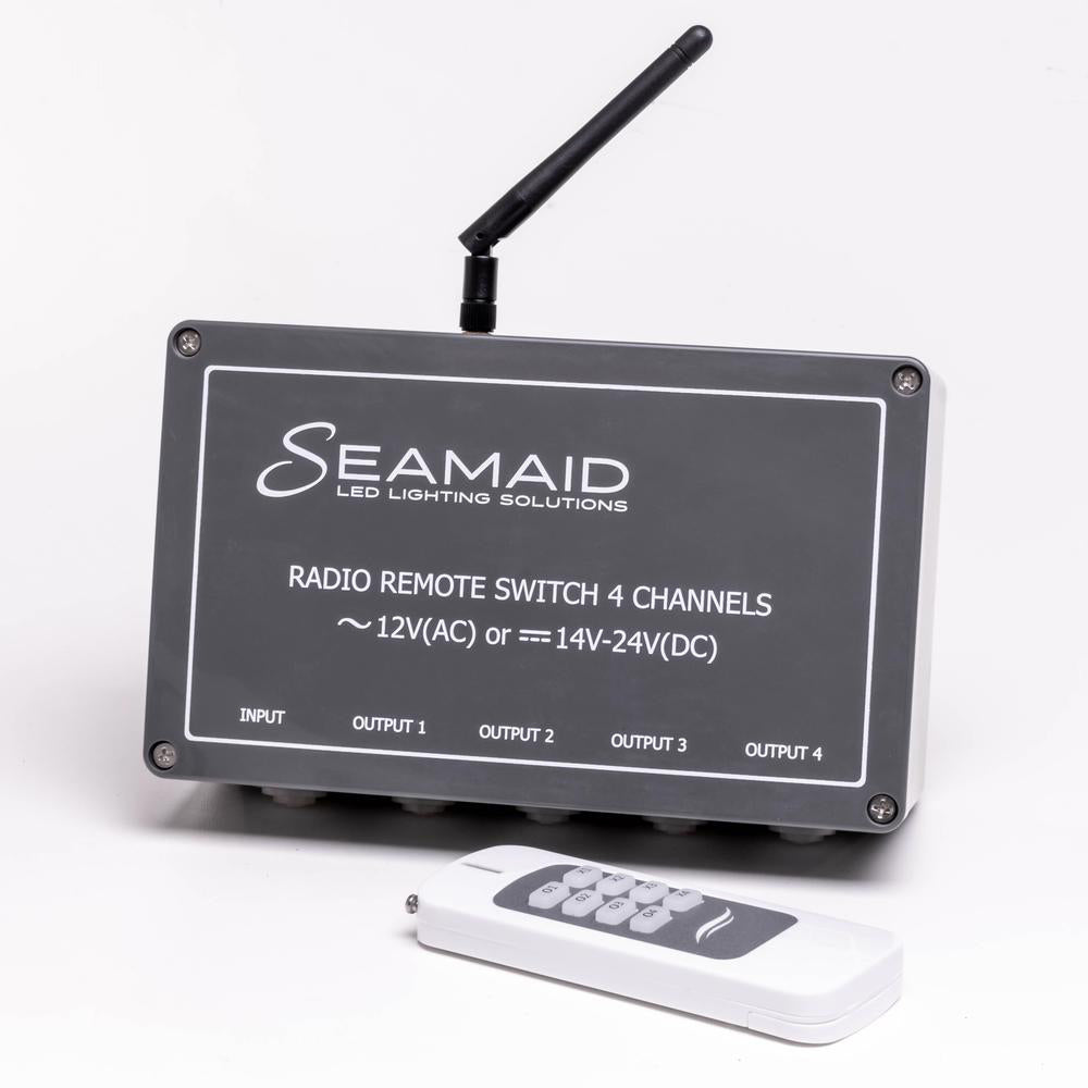Seamaid fjärrkontrollsats – 4 kanaler