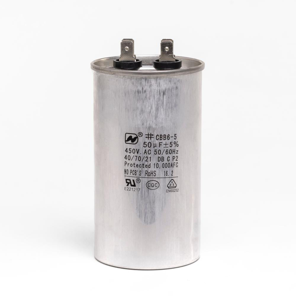 Kompressorkondensator 50 µF till 34-180102, 34-180122 och 34-180132