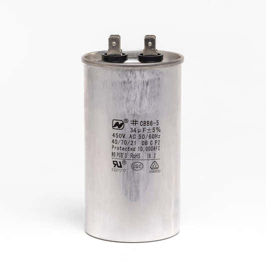 Kompressorkondensator 34 µF till 34-180100, 34-180105 och 34-180120