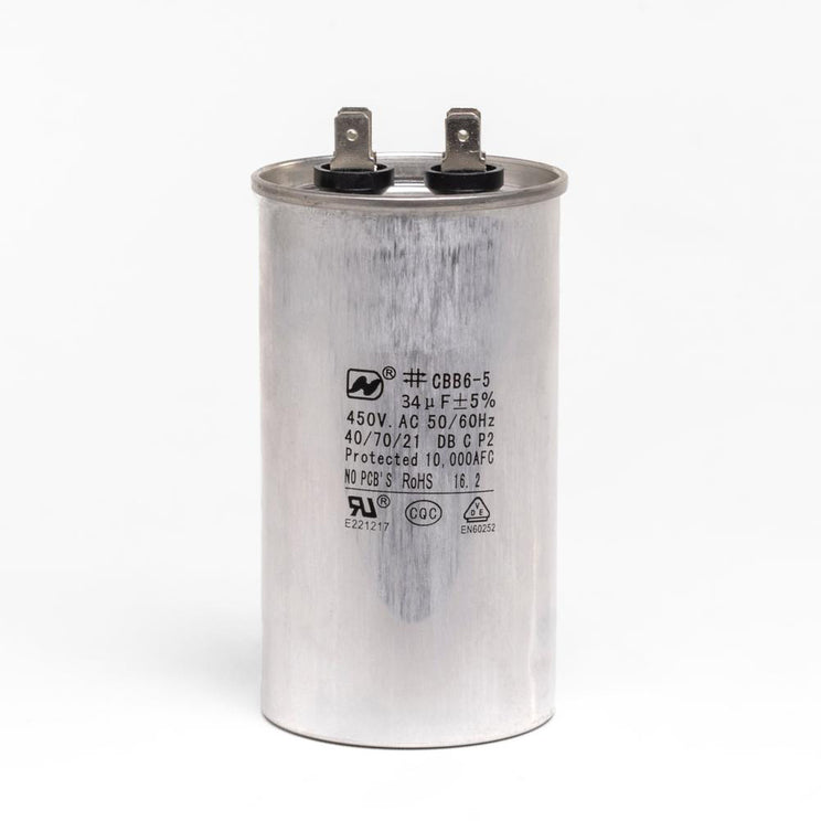 Kompressorkondensator 34 µF till 34-180100, 34-180105 och 34-180120