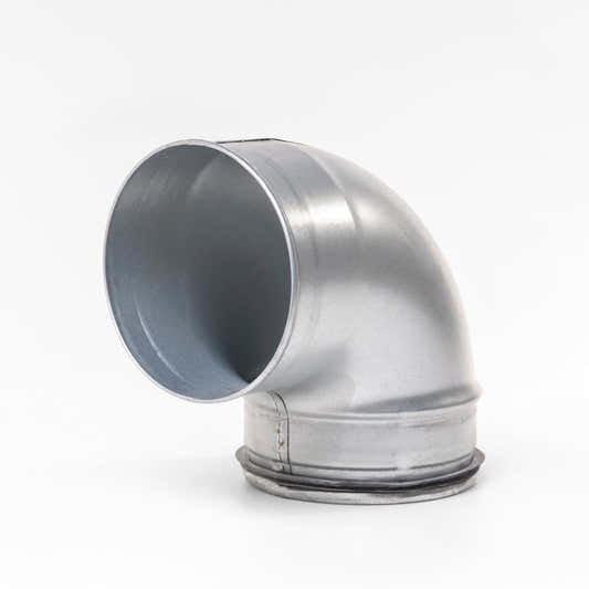 Ventilationsböj 90° Ø100 mm till avfuktare