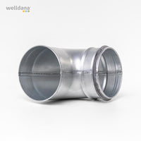 Ventilationsböj 90° Ø100 mm till avfuktare