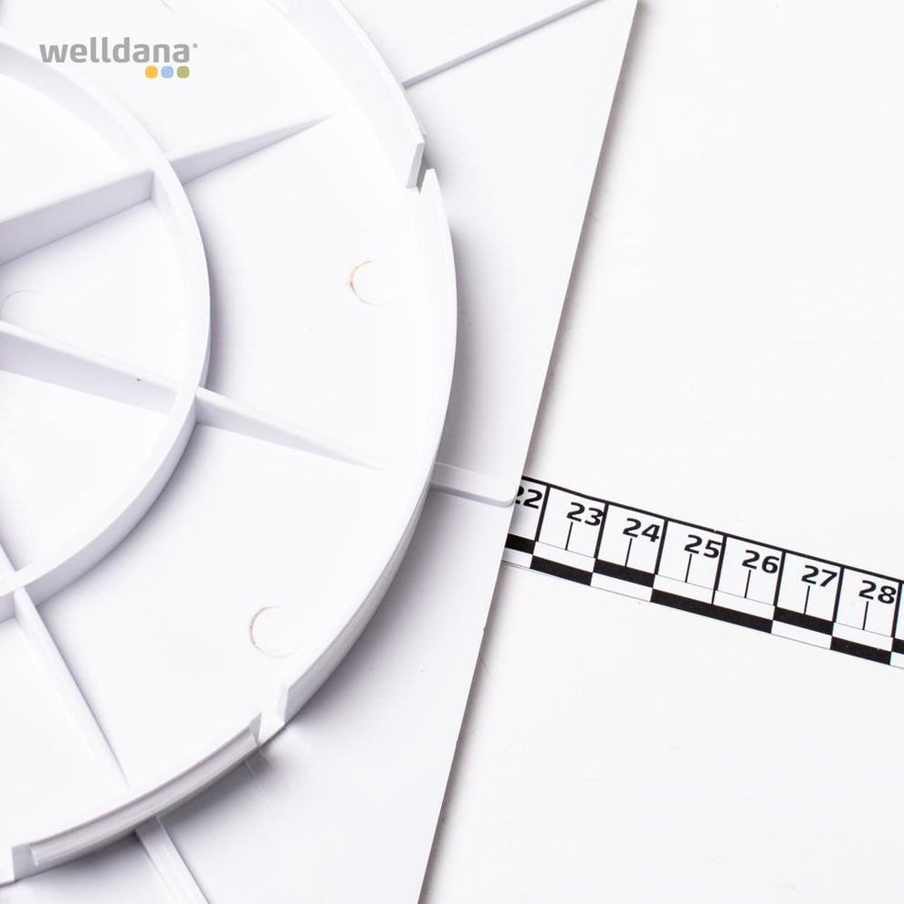 Skimmerlock till Welldana – 215 × 215 mm