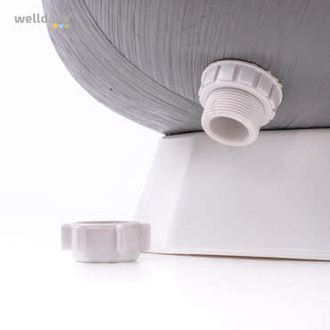 Welldana grauer Sandfilter mit Top- oder Seitenventil