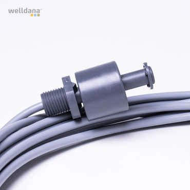 Welldana Schwimmerschalter 12 V mit 5 m Kabel